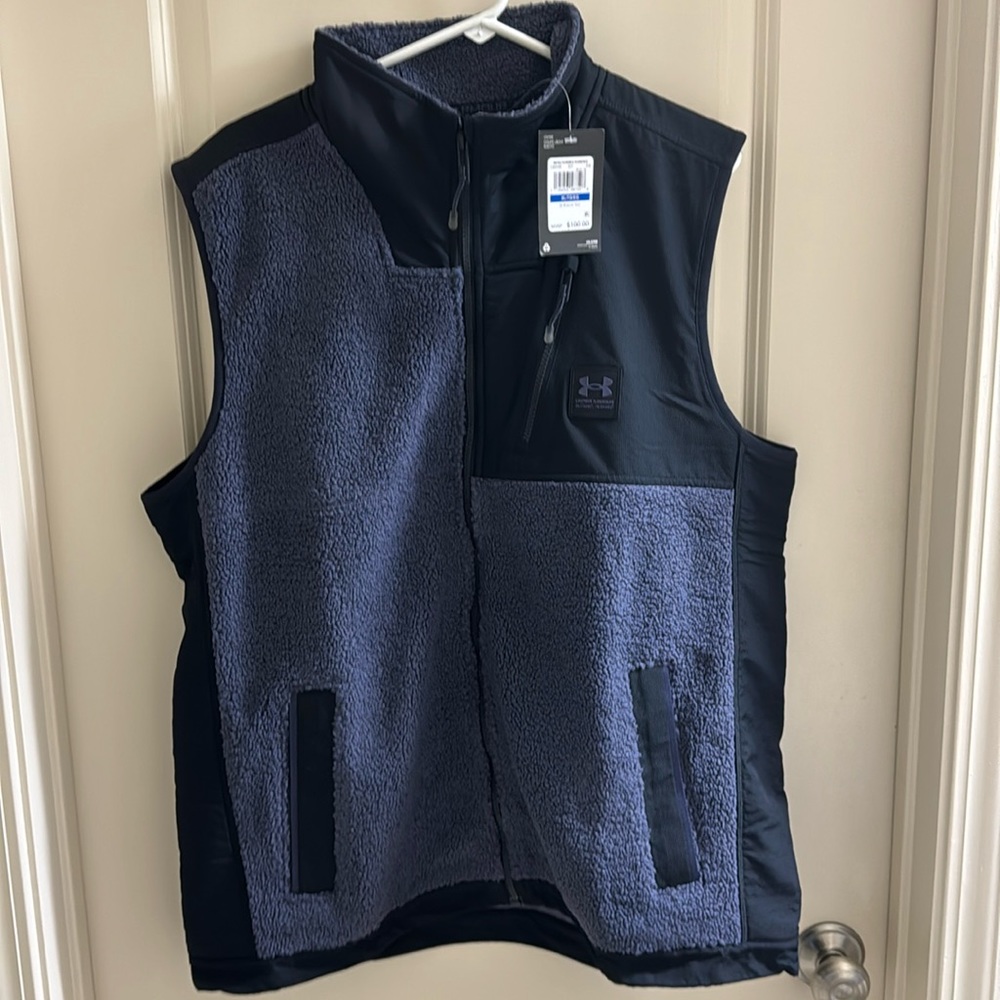 Under Armour Men’s Mission Sherpa Vest 1366096 558 - Size XL